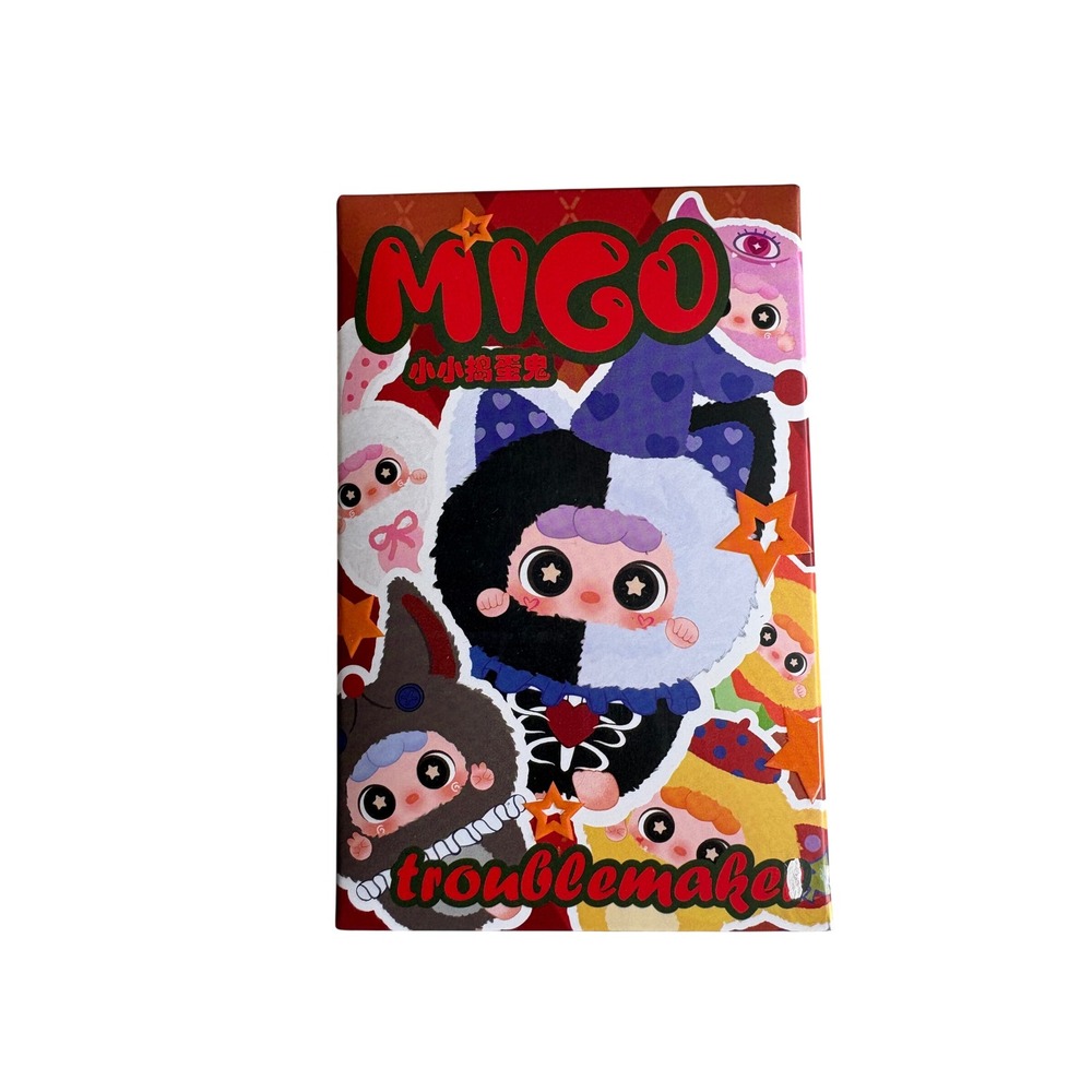 Happy Ghost MIGO Little Troublemaker Plush Pendant Blind‎ Box QZ228 Series Toy